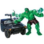 Smash and Crush Hulk with Military Truck